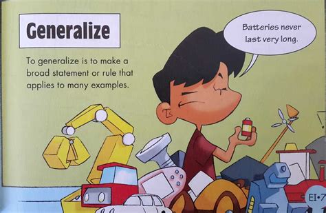 GENERALIZE .